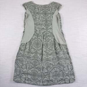 Lina Tomei Made‎ in Italy Abstract Print Cap Sleeve Dress Size L